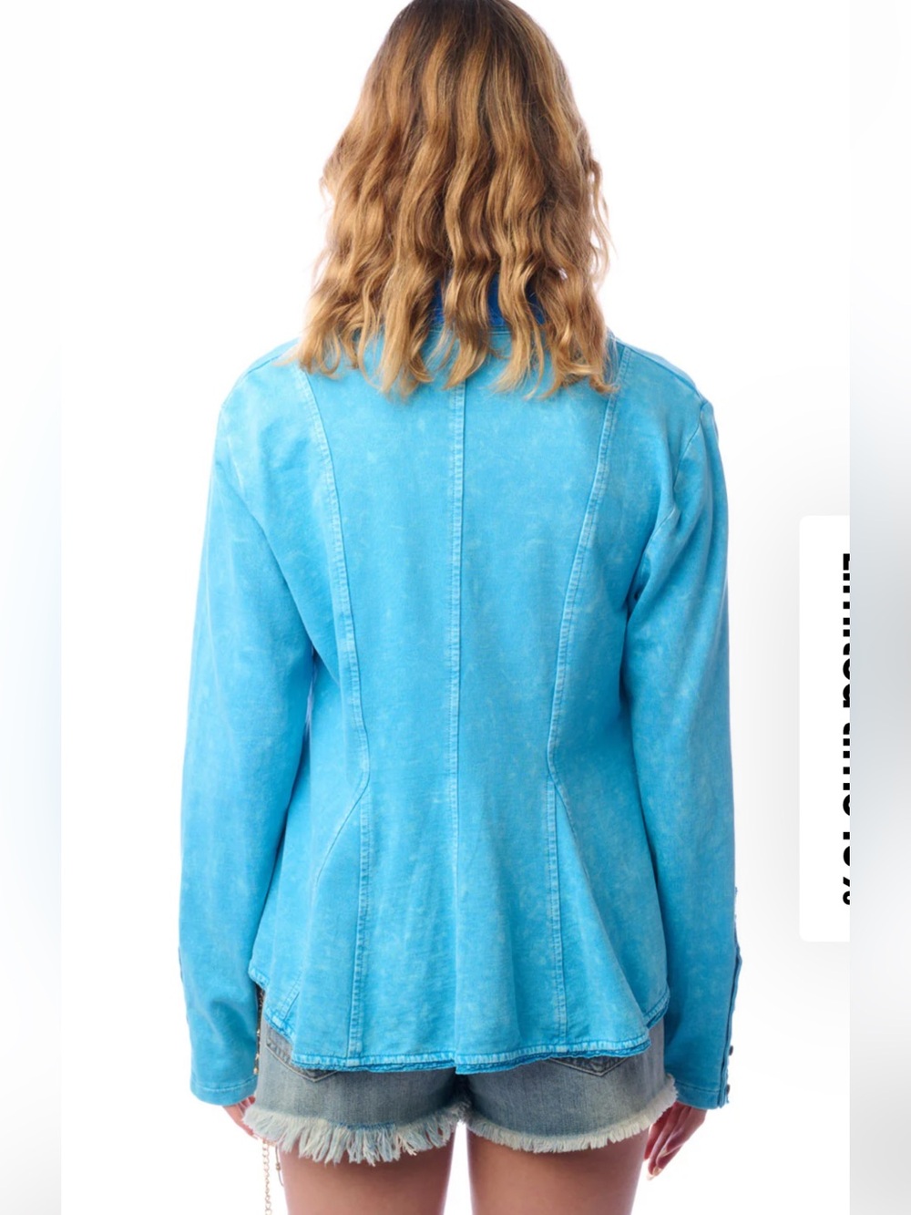NWT Aratta Silent Journey- Colonel Jacket Embroidered & Velvet Detail Blazer - Picture 3 of 14